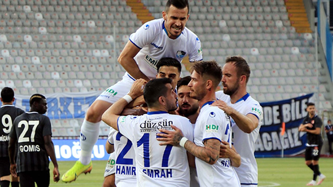Süper Lig biletini alan 2. takım Erzurumspor oldu