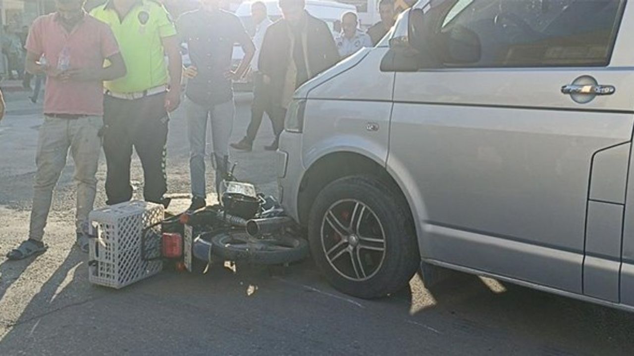 Erciş'te trafik kazası: 1 Yaralı
