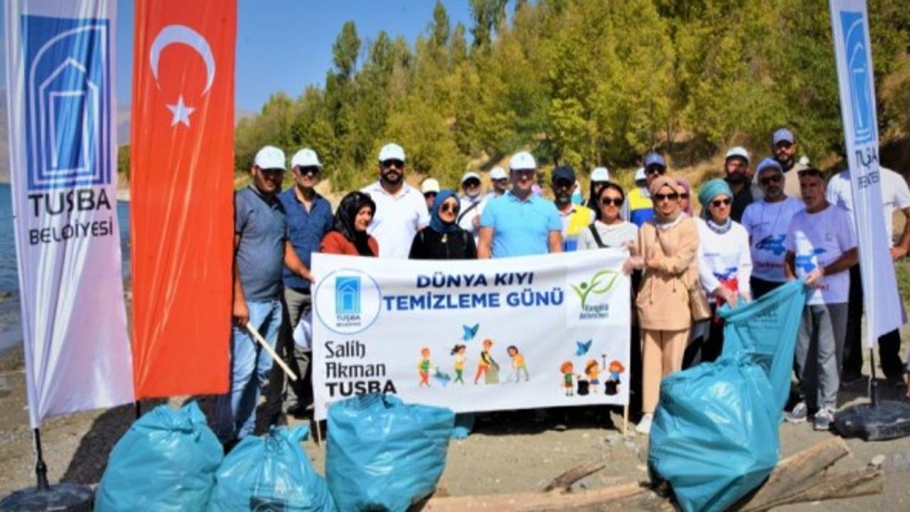 Tuşba'da ‘Uluslararası Kıyı Temizleme Günü’ etkinliği