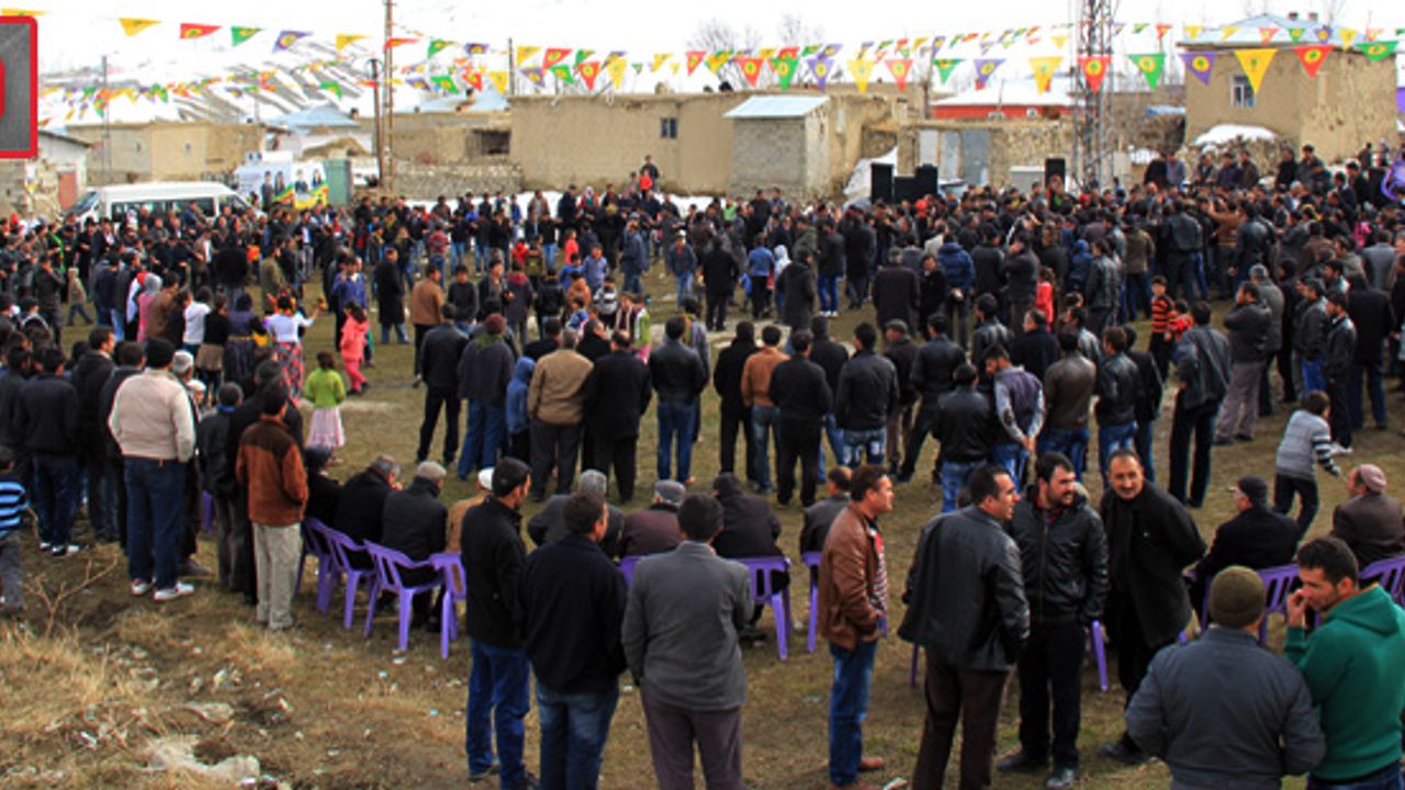 BDP Van'da İlk Köy Toplantısını Gerçekleştirdi