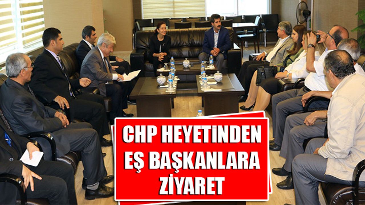 CHP Heyetinden Eş Başkanlara Ziyaret