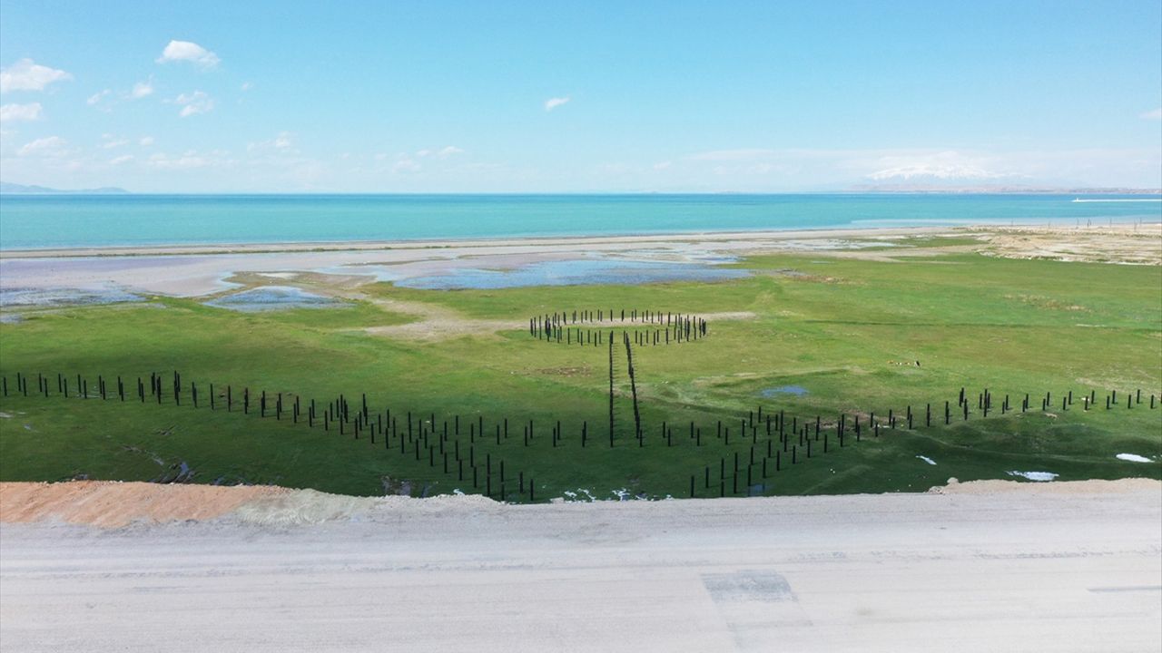 Van Gölü sahilindeki 1100 dönümlük alana park yapılıyor