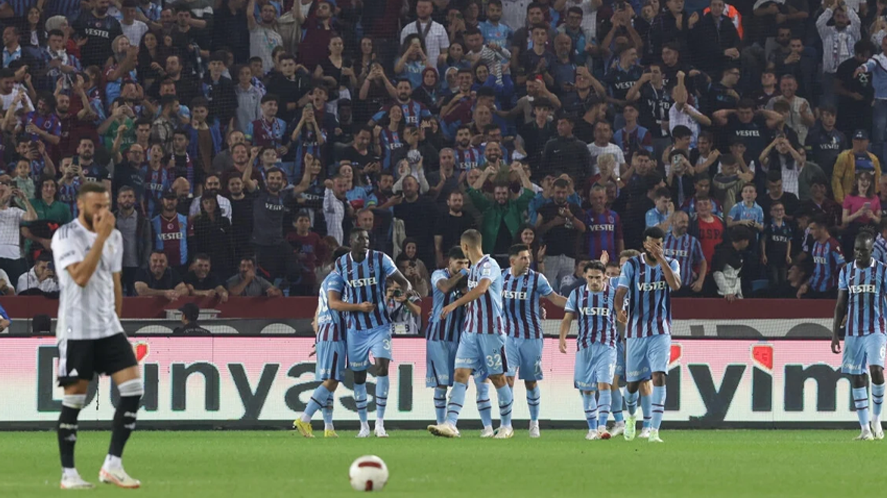 Trabzonspor, evinde Beşiktaş’ı devirdi