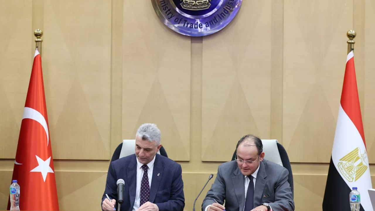 Türkiye ile Mısır'ın ticaret hacmi artırılacak
