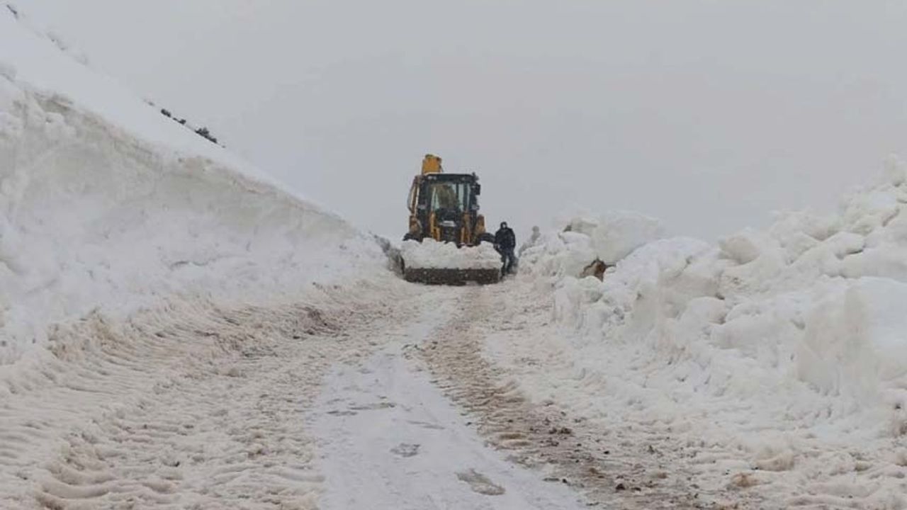 Van’da kar yağışı etkili oldu! 451 yerleşim yerinin yolu kapandı