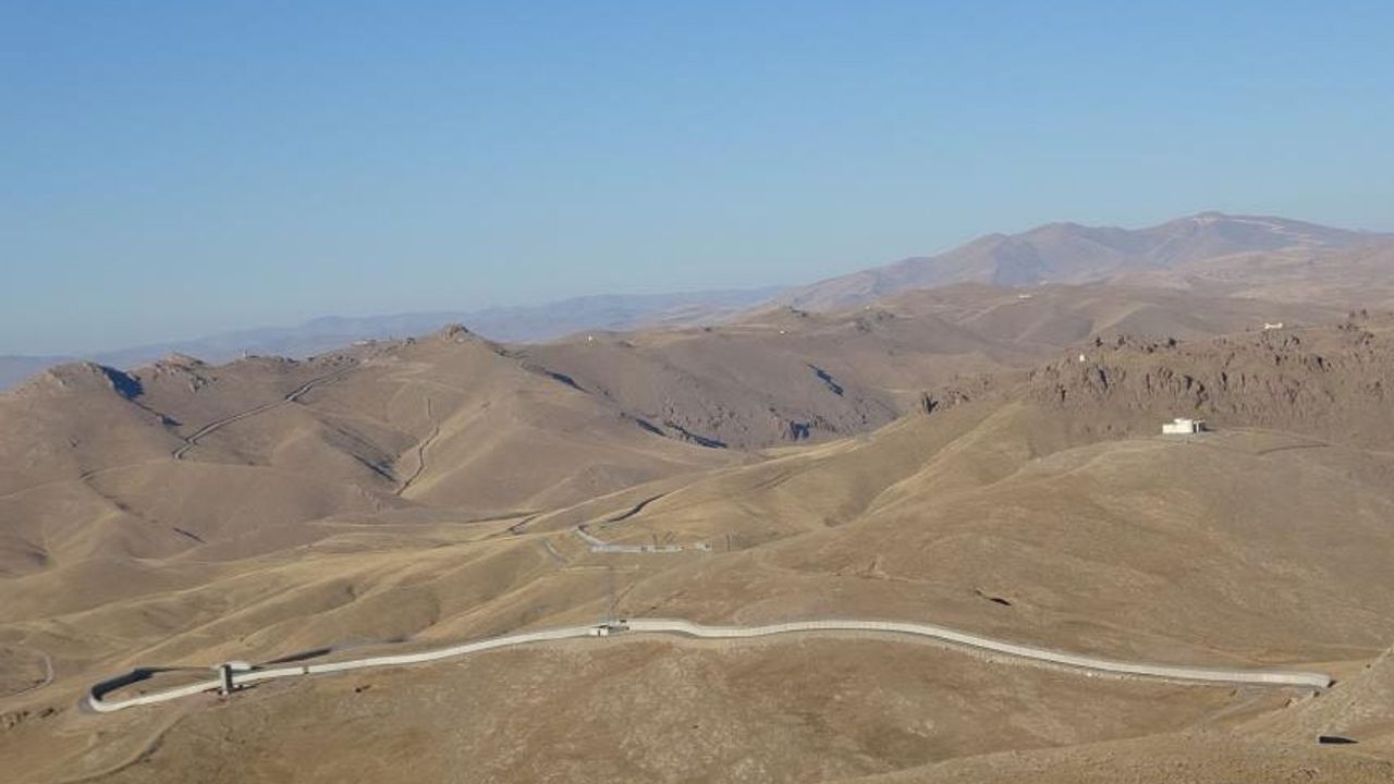 Van sınır duvarında sona yaklaşıldı