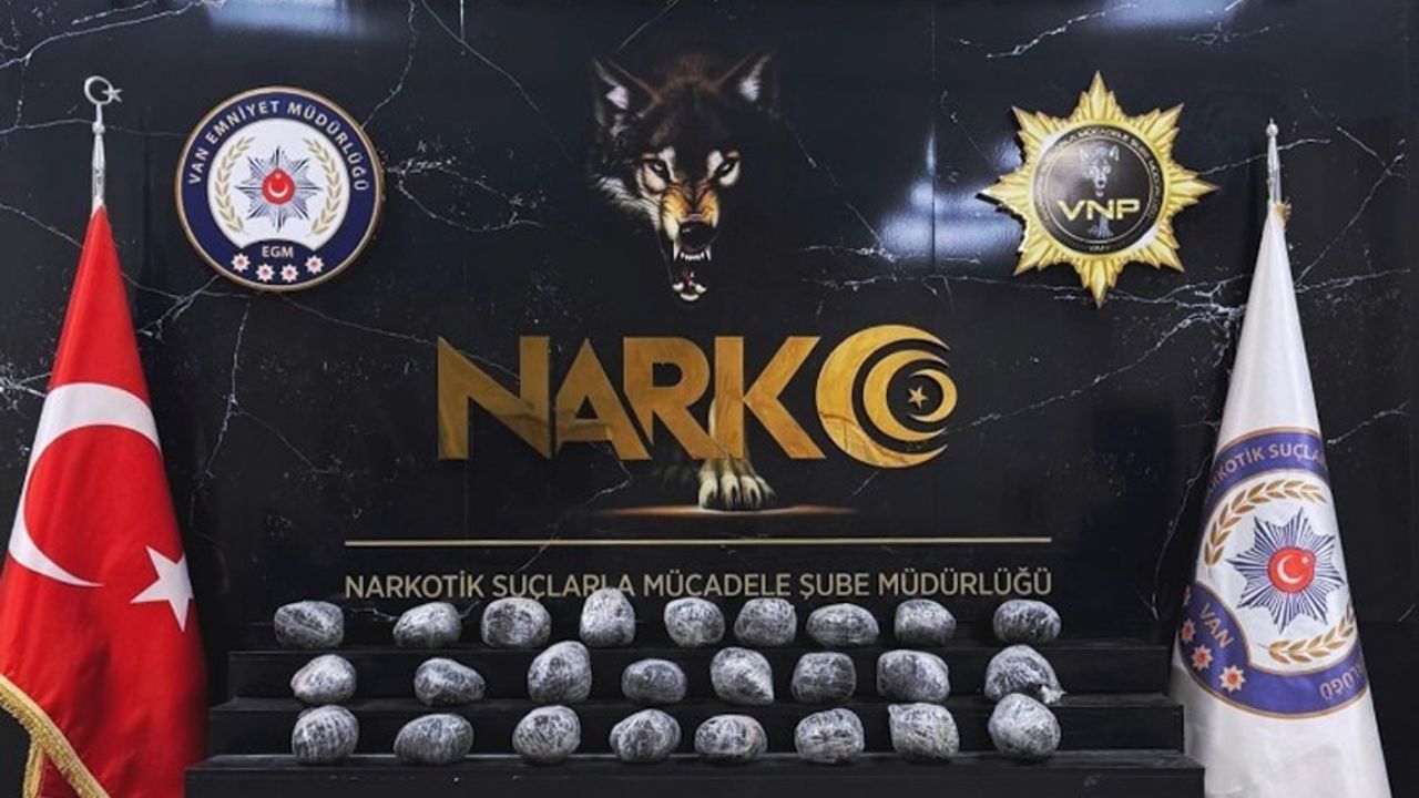 Van'da Uyuşturucu Operasyonu ile Şok Edici Yakalama