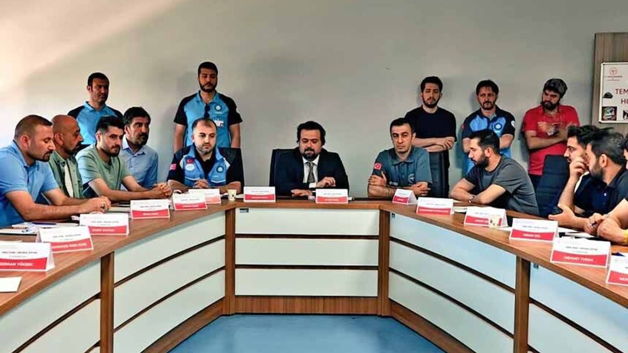 Van İl Sağlık Müdürlüğü’nde değerlendirme toplantı