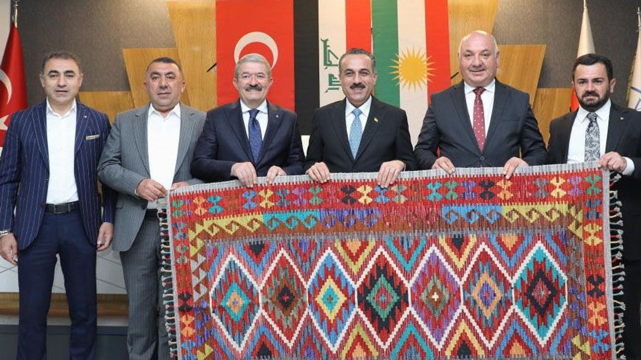 Irak Kürt Bölgesel Yönetimi heyetinden Van TSO'ya ziyaret