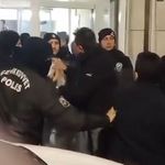 Bahçesaray Belediyesi önünde protestolar başladı