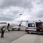 Van'da 1 aylık bebek için uçak ambulans havalandı