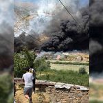 Hakkari'de yangın paniği