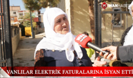 Vanlılar elektrik faturalarına isyan etti