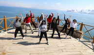 Akdamar Adası’nda zumba ve yoga etkinliği