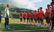 Vanspor FK'nın Erzurum kampından görüntüler
