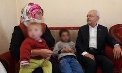 Kemal Kılıçdaroğlu, Van’da elektriği kesilen aileyi ziyaret etti