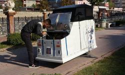 Geri dönüşüm malzemeleriyle elektrikli araç üretti