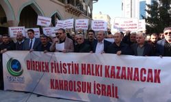 Van'da İsrail'in Mescid-i Aksa'ya saldırıları protesto edildi