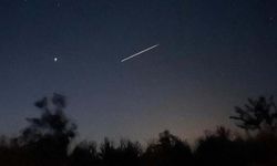 Elazığ’da Starlink uyduları görüntülendi