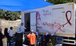 Gezici mamografi aracının yeni durağı Bahçesaray