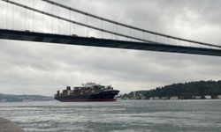 Tahıl Koridoru'ndan geçen konteyner yüklü ilk gemi İstanbul'a ulaştı