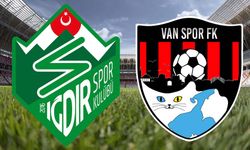 Alagöz Holding Iğdır FK - Vanspor FK maçı canlı izle