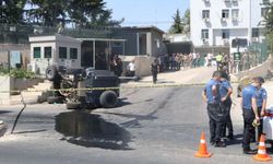 Zırhlı polis aracı devrildi: 1 şehit