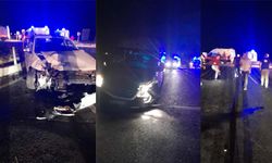 Van'da minibüsün otomobille çarpıştığı kazada 10 kişi yaralandı