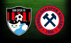Van Spor FK, Zonguldak Kömürspor maçı canlı izle