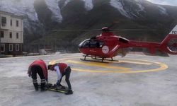 Van'da 164 hasta ambulans helikopterle taşındı
