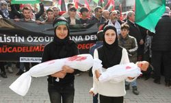 Hizan’da Filistin’e destek yürüyüşü