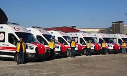 Van’ın sağlık filosuna 6 yeni ambulans