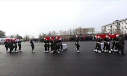 Şehit olan 6 asker için tören yapıldı