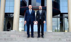 Bitlis Eren Üniversitesi Rektörü Elmastaş'tan Van YYÜ'ye ziyaret
