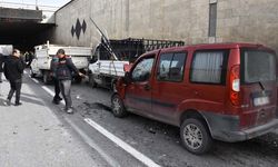 Van'da zincirleme trafik kazası! 2 kişi yaralandı