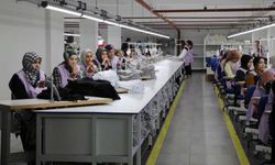 Van'da kadın istihdamına yönelik tekstil fabrikası kuruldu