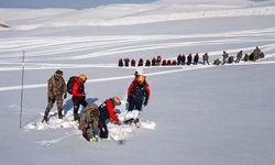 Van'da "çığ timi" göreve hazır