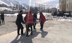 Van'da hamile kadın, helikopter ambulansla hastaneye kaldırıldı