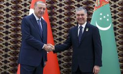 Erdoğan, Gurbankulu Berdimuhamedov ile görüştü