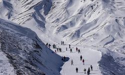 Kayak merkezlerinde en fazla kar kalınlığı Hakkari'de ölçüldü