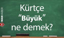 Kürtçe Büyük ne demek? Kürtçe - Türkçe çeviri ve sözlük