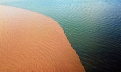 Sel suları Van Gölü’nü kahverengiye boyadı