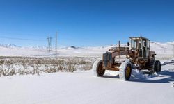 Van'da kar bir anda bastırdı! 152 yerleşim yerinin yolu ulaşıma kapandı