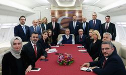 Erdoğan, Irak dönüşü uçakta gazetecilerin sorularını yanıtladı