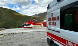 Van’da konuşlandırılan ambulans helikopter 4 ayda 61 hasta taşıdı