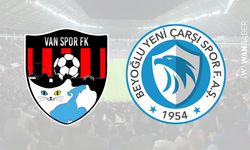 Vanspor FK - Beyoğlu Yeni Çarşı maçı canlı izle