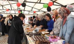 Van'da üniversite yerleşkesinde "Gazze Dayanışma Çadırı" kuruldu