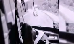 Van otobüsünün kaza anındaki görüntüleri ortaya çıktı