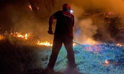 Yangınla mücadele 21 saattir devam ediyor