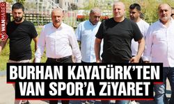 Burhan Kayatürk'ten Van Spor FK'ye ziyaret